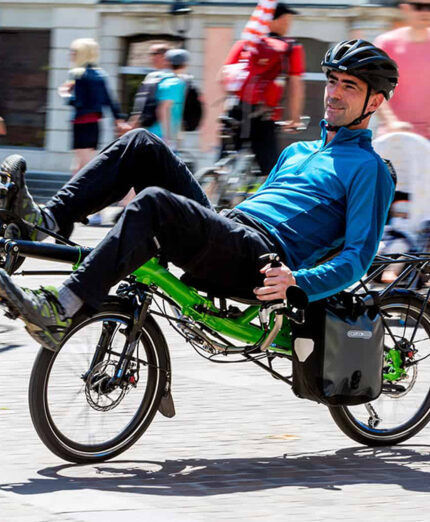 Una recumbent carenata ha stabilito nel 2013 il record di velocità sui 200 metri lanciati, con 133,78 chilometri orari
