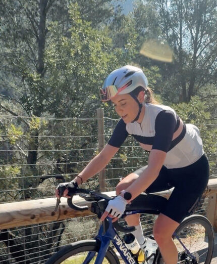 Amy ha trovato nella bici una speciale ispirazione, completando la Tour de France Challenge