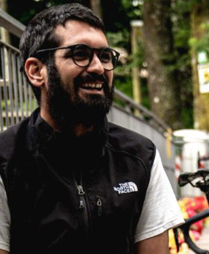 Gabriele Cury, uno degli organizzatori della Sterro Appalla giunta alla quinta edizione