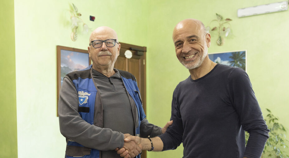 A destra, Massimo Nalli Presidente e Amministratore Delegato di Suzuki Italia