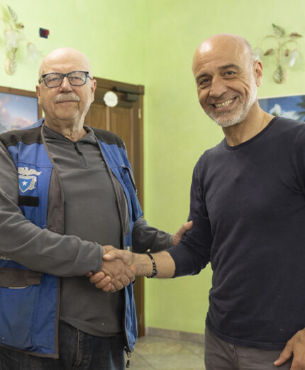 A destra, Massimo Nalli Presidente e Amministratore Delegato di Suzuki Italia