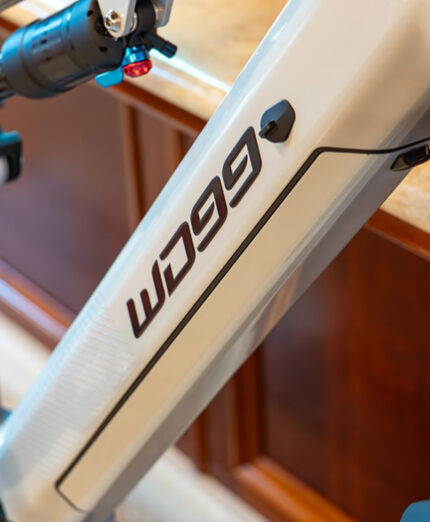 Gli avventori di Padova sono rimasti colpiti dalle linee scolpite dei telai WD99