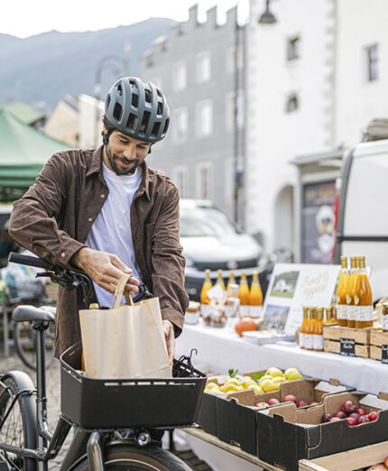 Bressanone è una città a misura di bici grazie a precise iniziative del Comune (foto Brixen Tourismus_Harald Wisthaler)