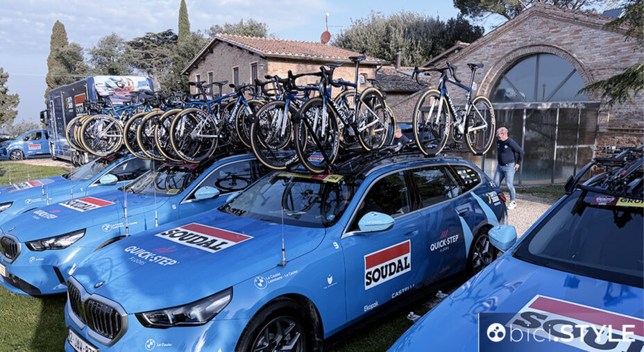 Non solo i cicloturisti, anche le squadre dei pro' scelgono la Fattoria Pieve a Salti