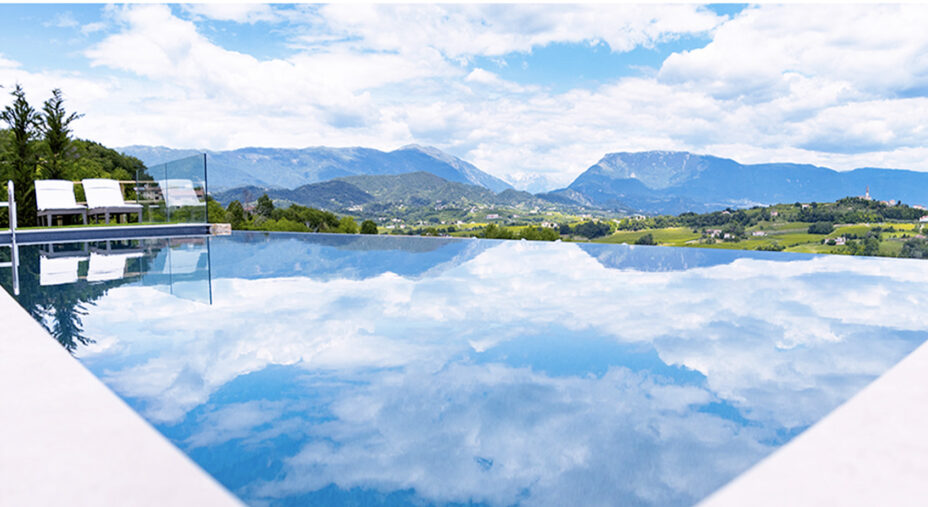 Una splendida vista dalle colline di Ca' del Poggio