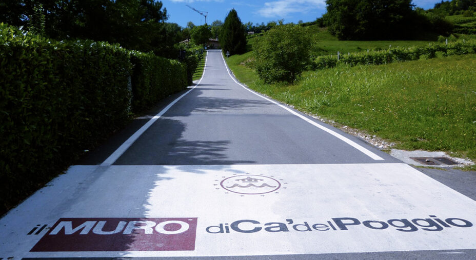 Il Muro di Ca' del Poggio è relativamente nuovo nel mondo del ciclismo, ma le sue rampe sono micidiali da sempre