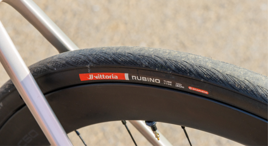 Vittoria Rubino, copertoni, grafene