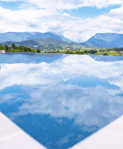 Una splendida vista dalle colline di Ca' del Poggio