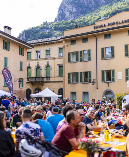 Valchiavenna Gravel Escape, Piazza, Villaggio Partenza, Chiavenna
