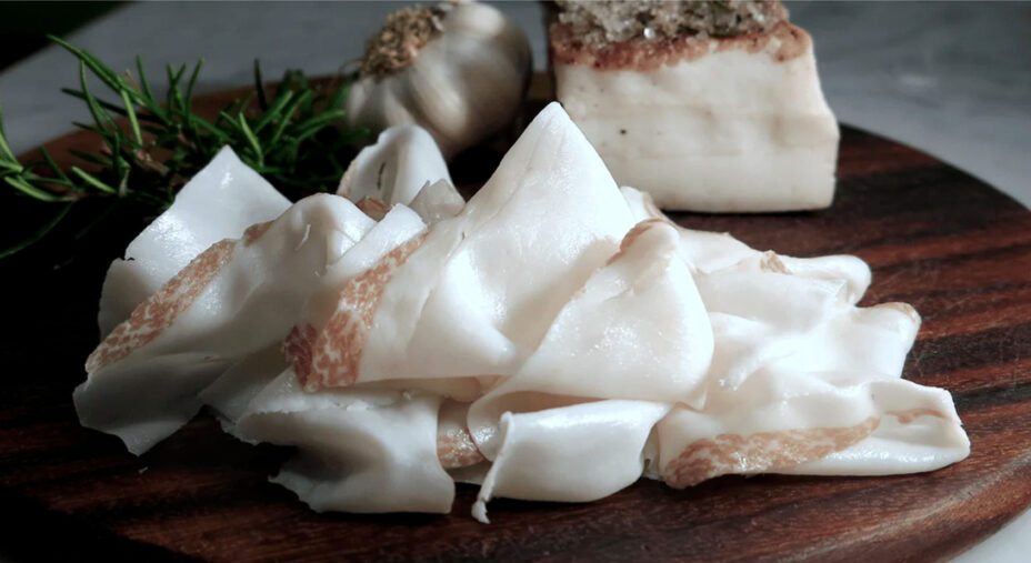 Alimentazione, lardo di Colonnata (foto Mafalda)