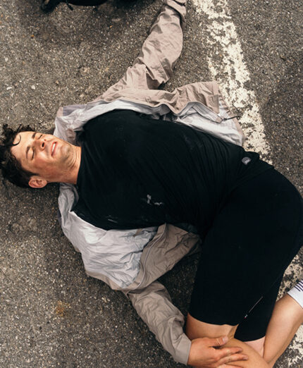 Tutti zitti, non svegliatemi: l'impegno di Mogast è duro, il recupero è d'oro (foto Stefan Haehnel)