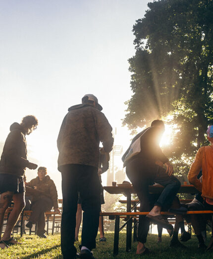 Mogast parte da Casa Natura di Sernio. La colazione e alle 8 si parte (foto Stefan Haehnel)