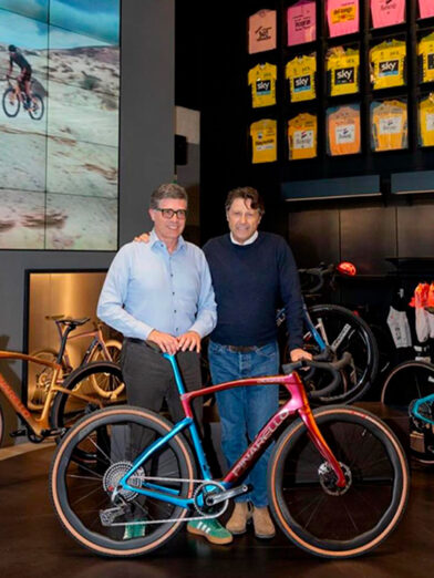 Marca Bianca e Pinarello, una partnership che si basa su valori comuni: amore per il ciclismo e il territorio comune