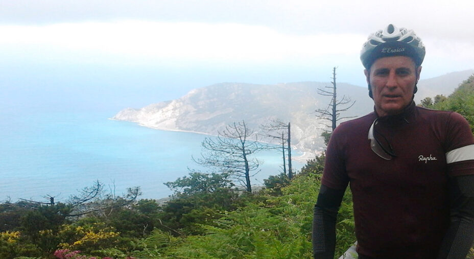 Stefano Puntelli è il titolare di Lunaetours by V&D Viaggi e Dintorni. Ma è anche un ciclista...