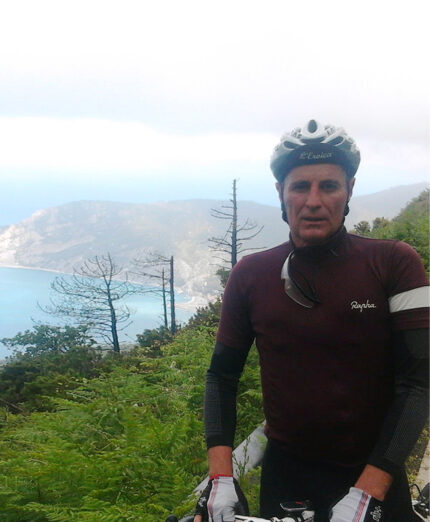 Stefano Puntelli è il titolare di Lunaetours by V&D Viaggi e Dintorni. Ma è anche un ciclista...