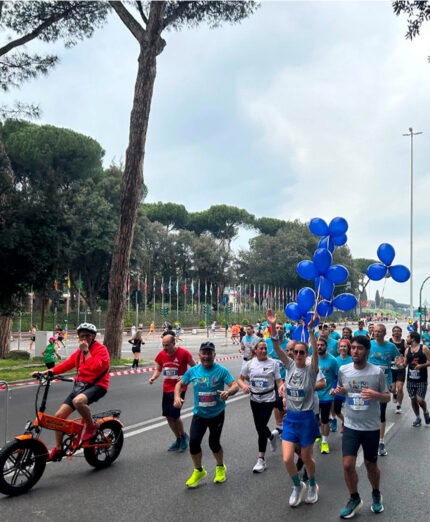 Roma ha accolto Run for Autism con una giornata luminosa ma grigia e un percorso fantastico