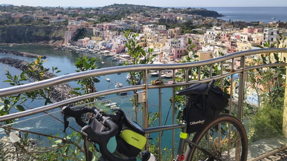 Carlo Scatozza Fiab Campania e Calabria, Procida