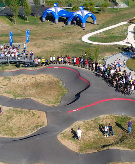 Il BRN Bike Village contiene 6 piste, di diverso colore in base al loro utilizzo. Alcune sono gratuite