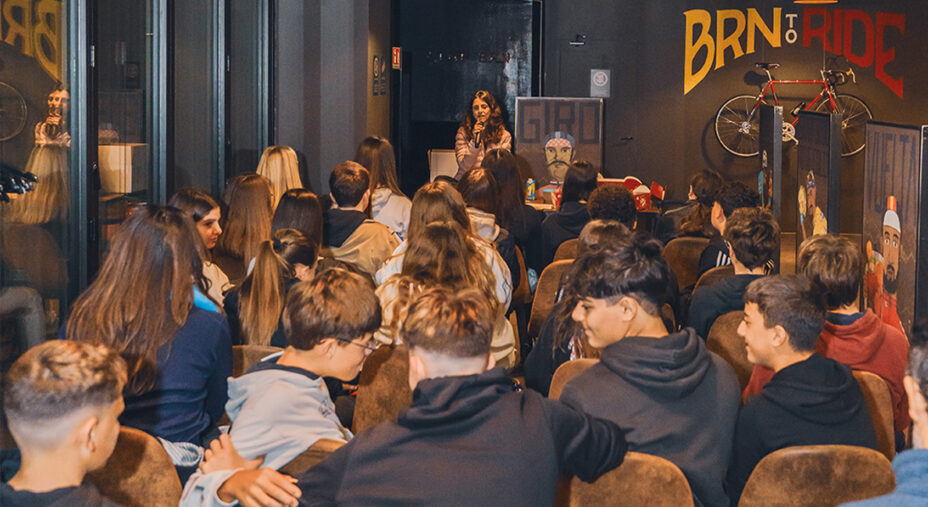 Il BRN Restaurant & Bike Café allestisce varie serate a tema e incontri, legati sempre al ciclismo