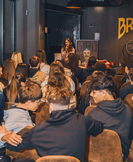 Il BRN Restaurant & Bike Café allestisce varie serate a tema e incontri, legati sempre al ciclismo