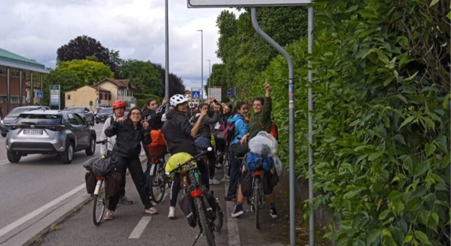 Il Liceo Gioia organizza molte uscite in bici. Il progetto Bici in Rete ne è la logica conseguenza