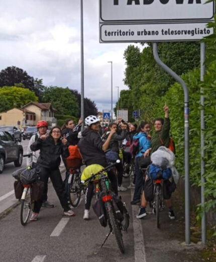 Il Liceo Gioia organizza molte uscite in bici. Il progetto Bici in Rete ne è la logica conseguenza