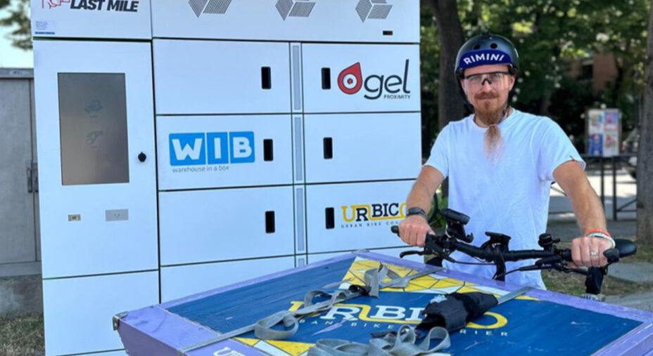 Gli hub utilizzati per il ritiro dei prodotti a Rimini, poi consegnati attraverso le cargo bike: è il progetto Horeca Last Mile