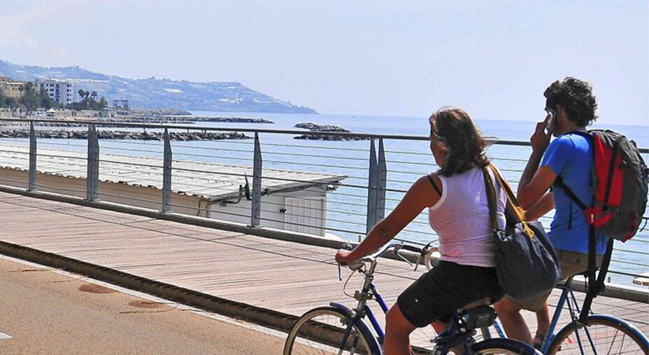 La Ciclovia di Levante è un altro pezzo importante della porzione ligure della Ciclovia Tirrenica
