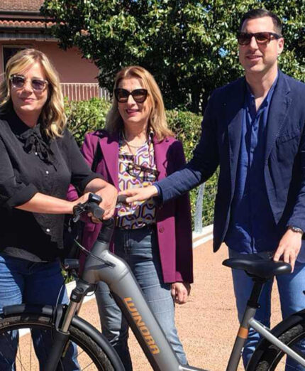 L'ultimo sopralluogo alla Ciclovia di Levante, con i Sindaci di Sarzana e Castelnuovo Magra Cristina Ponzanelli e Katia Cecchinelli