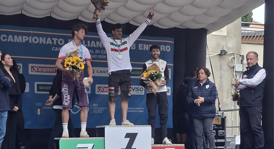 Il podio finale della sua categoria. Per Colarusso una vittoria che conferma l'affidabilità del motore Polini