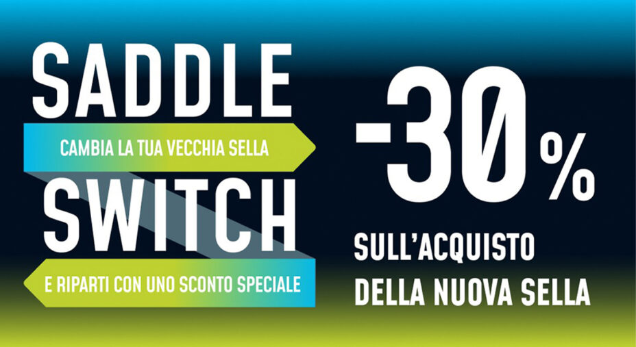 L'offerta Saddle Switch di Selle San Marco è ideale per avere una sella sempre efficiente a buon prezzo