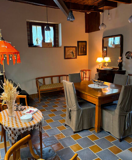 Gli spazi comuni si trovano al piano terra (foto Borgo Riolo)