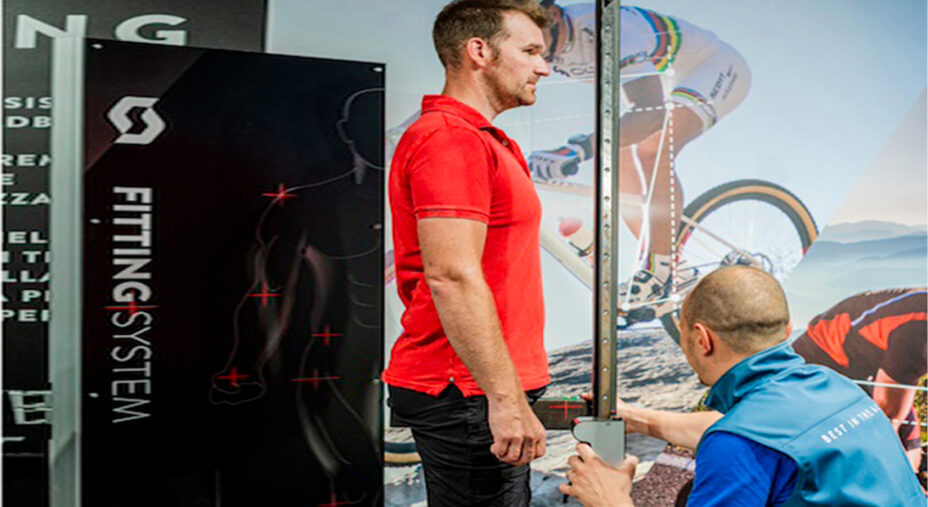 Sono due i sistemi di fitting nei negozi Sportler: IdMatch di Selle Italia e Smartfit messo a punto da Scott