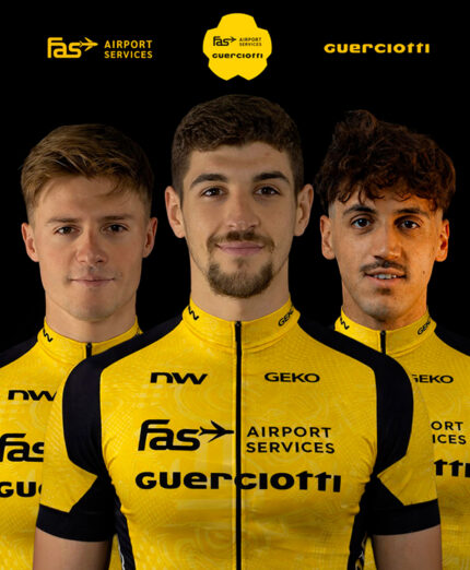 Marco Baseggio, Matteo Zurlo e Federico Ceolin, elementi di riferimento nel gravel per la Fas Airport Services Guerciotti