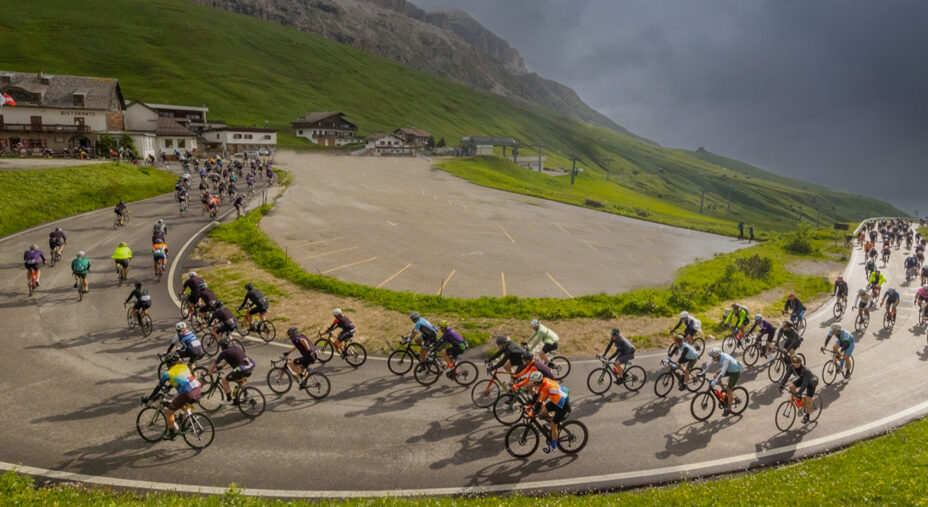 maratona dles Dolomitees, gruppo (foto Maratona dles Dolomites)