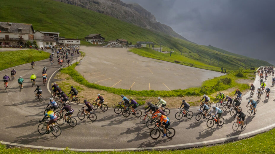 maratona dles Dolomitees, gruppo (foto Maratona dles Dolomites)