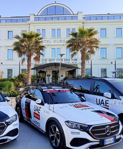 Hotel Kursaal Ferretti, UAE Team Emirates-XRG