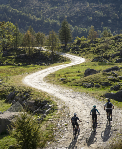Upslowtour, mountain bike (foto Paolo Ciaberta)
