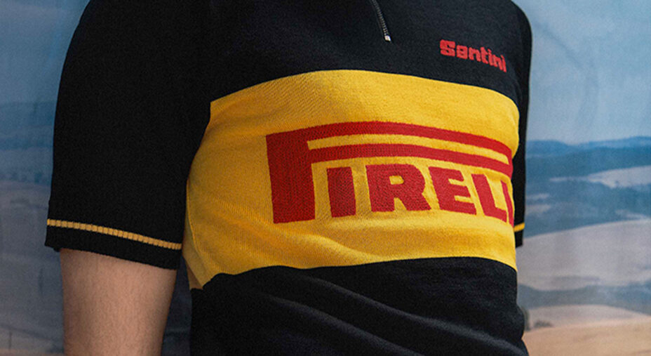 Santini e Pirelli insieme per la collezione Sport Club 2026