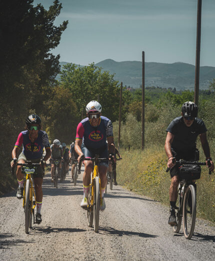 Nei tre giorni della Gravel Clinic, i partecipanti hanno scoperto angoli diversi della Valdera (foto Michele Ghisoni)