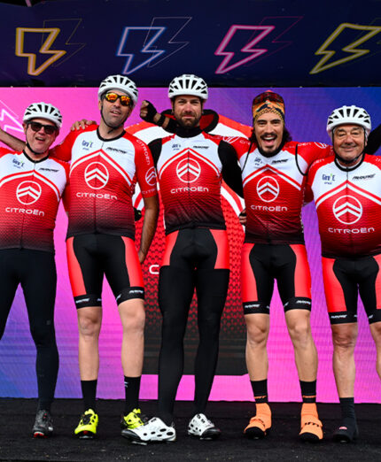 Team Citroen in partenza: il Giro-E propone la tappa dei muri marchigiani