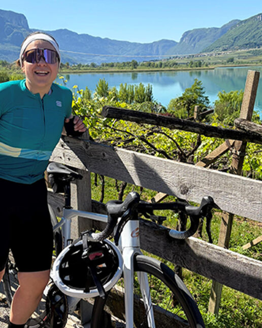 Valeria Palo, la prima bicicletta da corsa, Gusto, Zanolini Bike