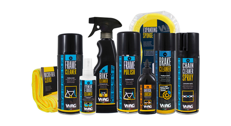 Ecco il contenuto del Kit Total Clean di WAG per la pulizia della bicicletta