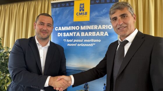 Cammino Minerario di Santa Barbara e Banco di Sardegna Mauro Usai e Mauro Maschio