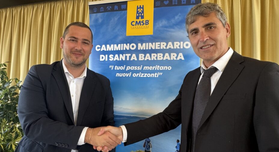 Cammino Minerario di Santa Barbara e Banco di Sardegna Mauro Usai e Mauro Maschio