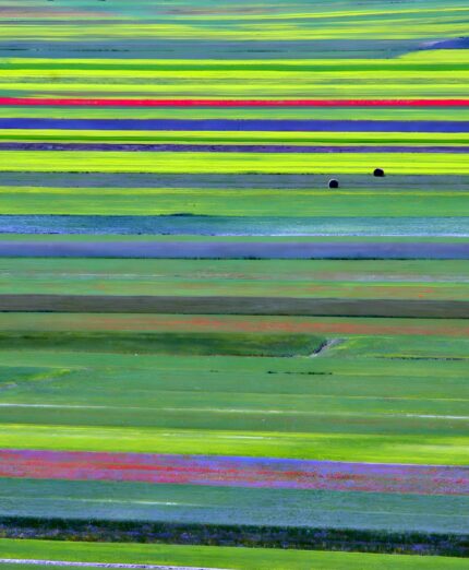 Bikeinumbria, Umbria, Tre piani di Castelluccio di Norcia, Sibillini