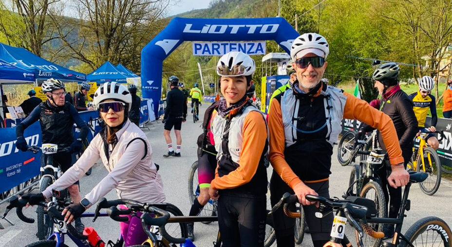 Roberto Pellizzari, qui con la sua famiglia. ha approntato un programma molto denso per il 20 giugno