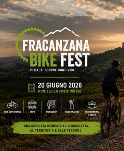 L'occasione del Fracanzana Bike Fest servirà per mettere in luce tante iniziative che coinvolgono Vicenza