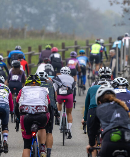 Il percorso disegnato nel Canavese è approssimativamente di 100 o 50 chilometri, per accogliere più cicliste