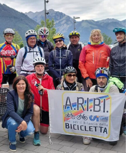 L'associazione A.Ri.Bi. ha preso parte al bike test di 610 chilometri da Monaco a Milano